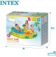 Play center dinosauri Intex 57166 piscina scivolo gonfiabile bambini spruzzi
